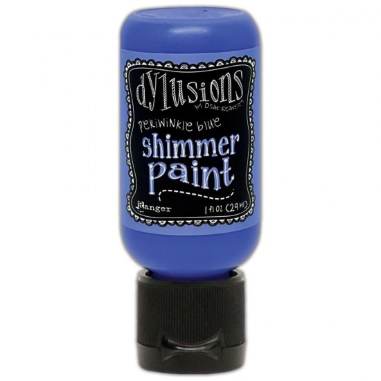 Dylusions - Shimmer Paint  «Periwinkle Blue» 1oz